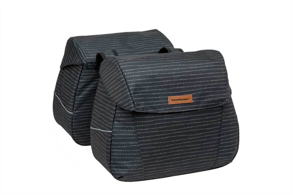 Dubbele-Fietstas-New-Looxs-Joli-Double-37-Liter-Nomi-Black Dubbele-Fietstas-New-Looxs-Joli-Double-37-Liter-Nomi-Black